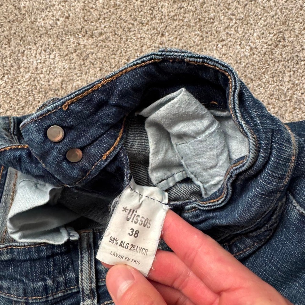 UISSOS CROSSHATCH LOW RISE BOOTCUT DENIM - Picture 5 of 5